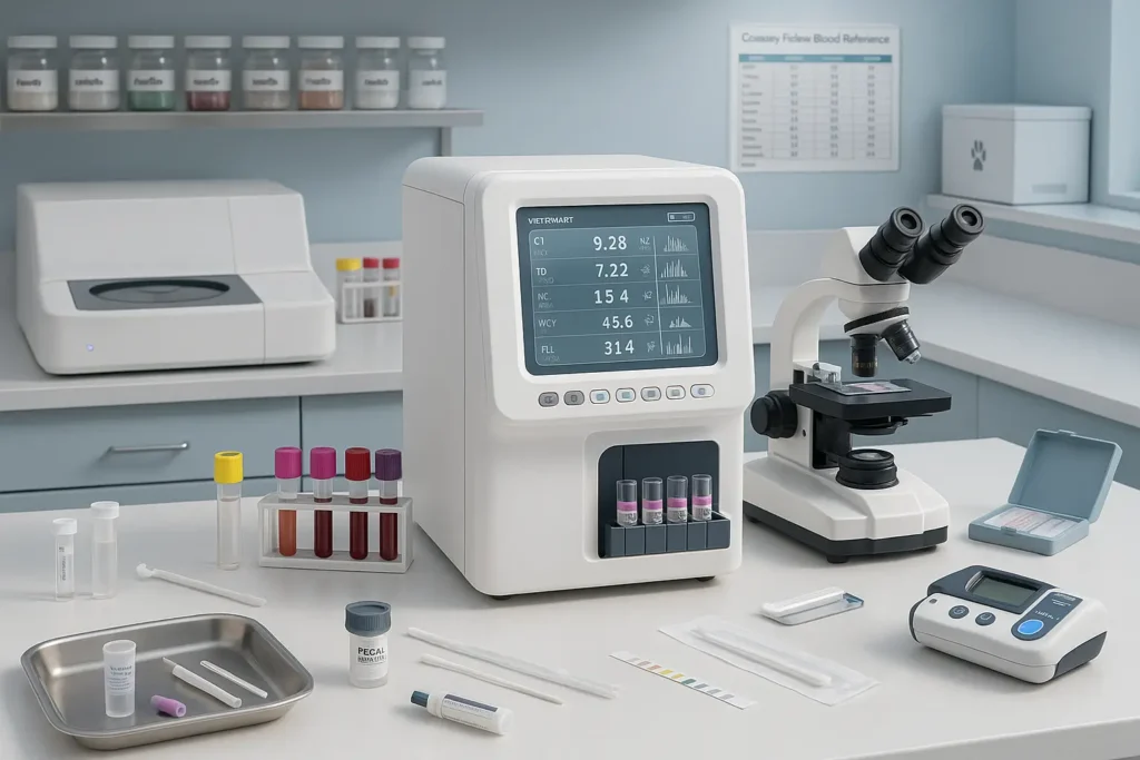 veterinary lab equipment diagnostic animal health tools